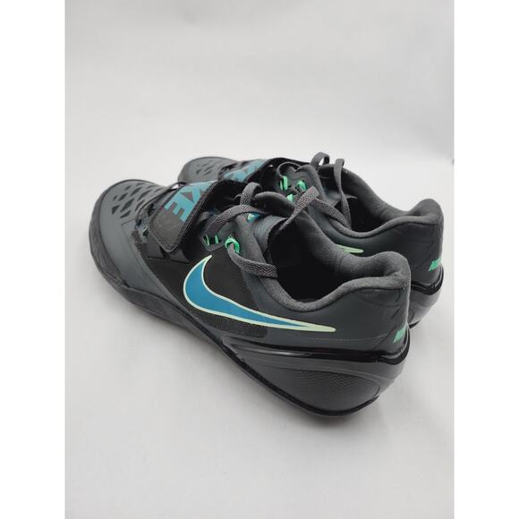 Size 9.5 - Nike Zoom Rotational 6 Anthracite Bright Spruce Track Throwing Shoes